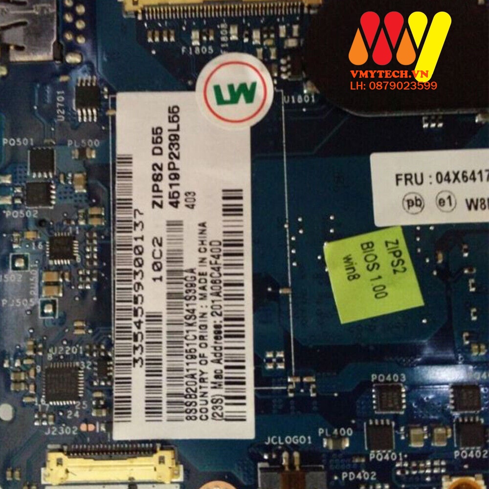 MAIN thay thế dùng cho Laptop LENOVO YOGA S1 I5-4200 mã : LA-A341P