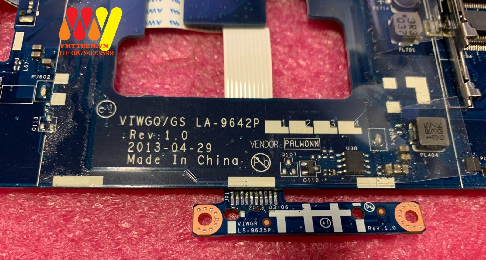 MAIN thay thế dùng cho Laptop LENOVO G410 mã : LA-9642P, HM80