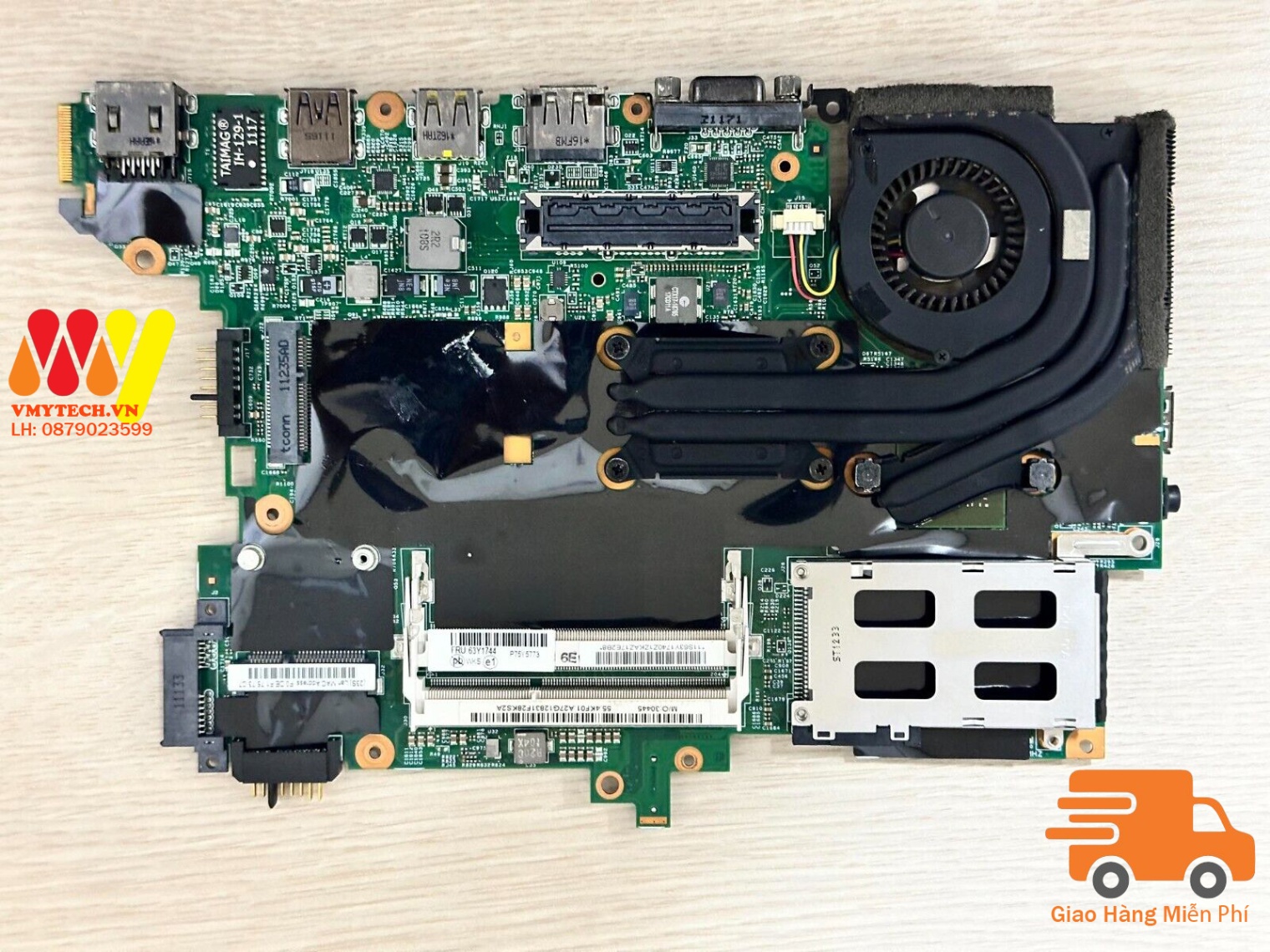 Main thay thế cho Laptop Lenovo ThinkPad T420s core I7-2640M mã : 04W6527