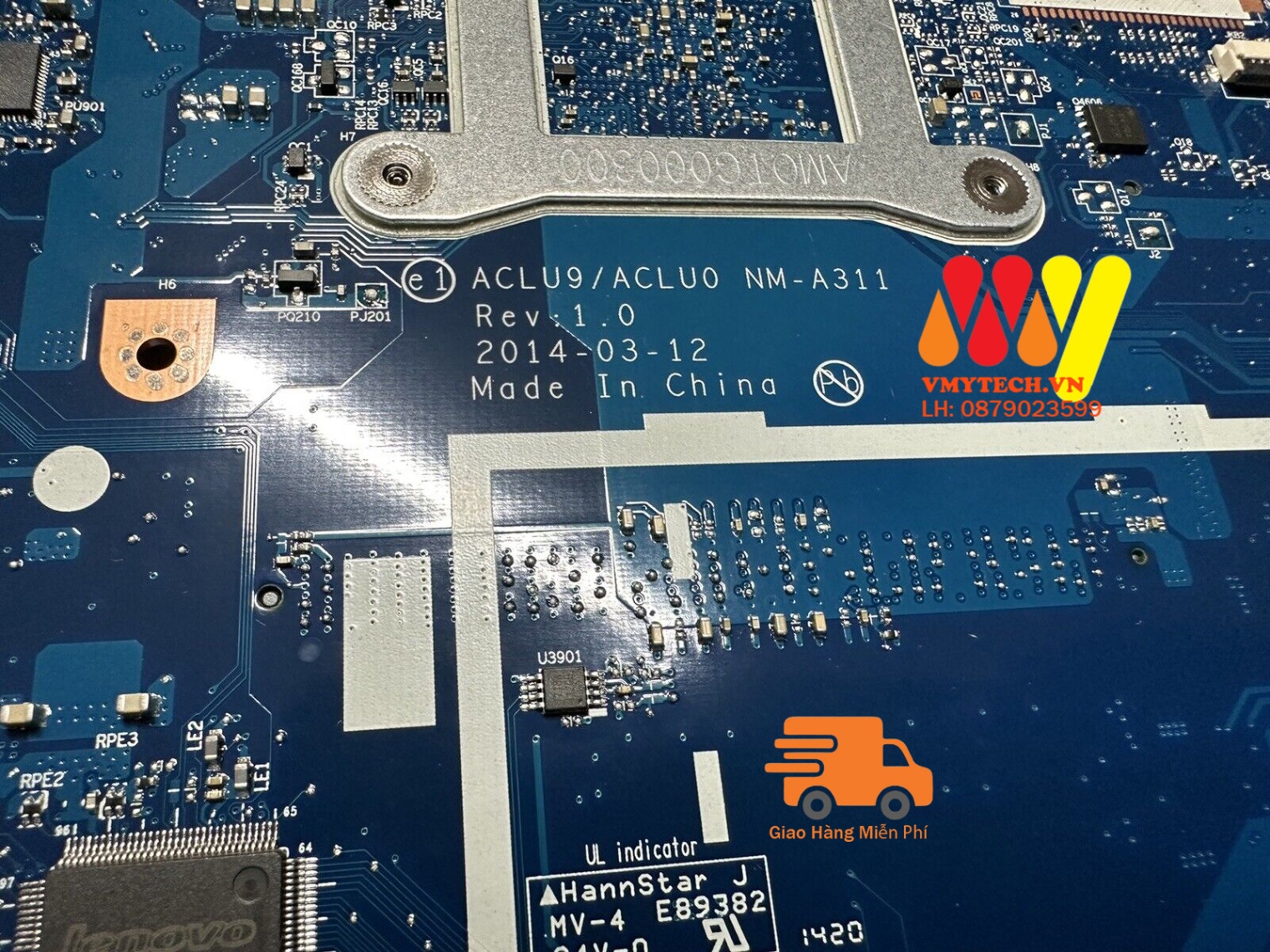 MAIN thay thế dùng cho Laptop LENOVO G50-30 CHIP PENTIUM mã : NM-A311