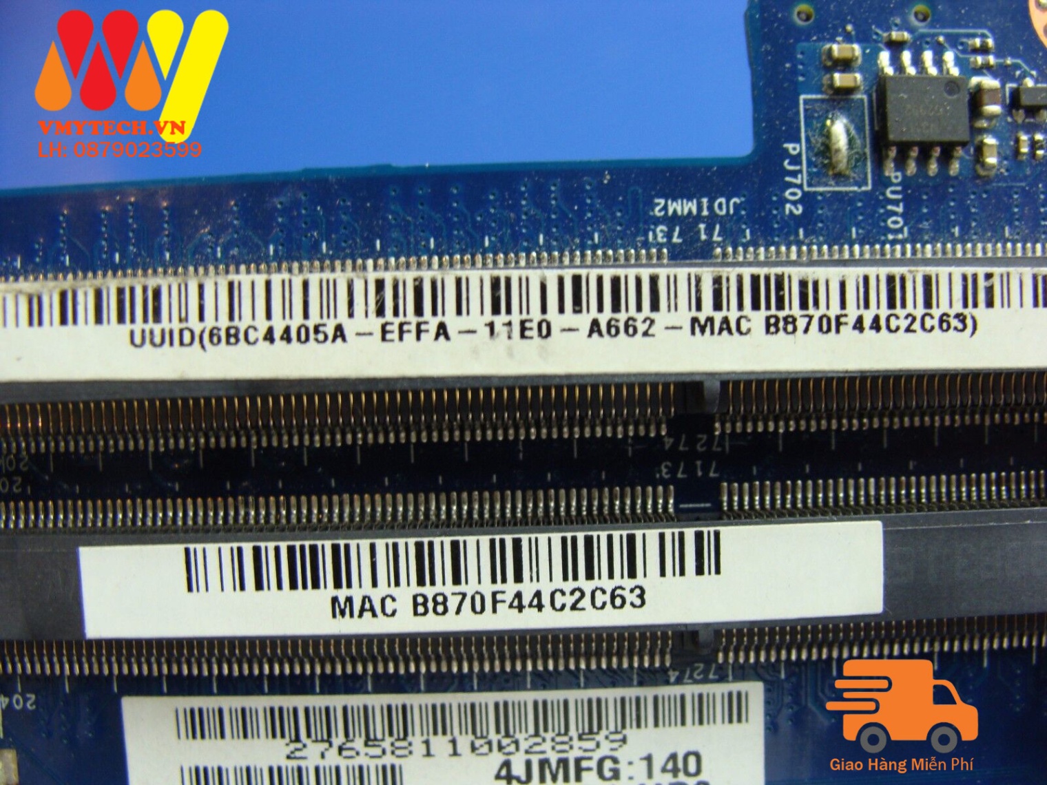 MAIN thay thế dùng cho Laptop LENOVO G470 SHARE mã : LA-6759P