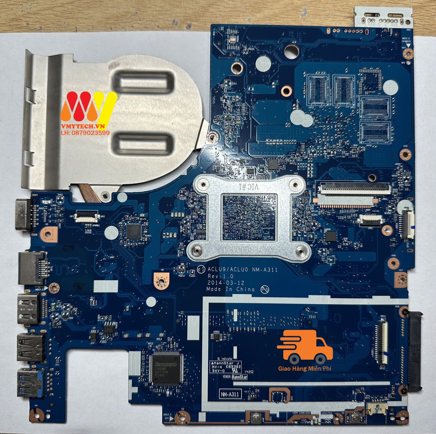 MAIN thay thế dùng cho Laptop LENOVO G50-30 CHIP PENTIUM mã : NM-A311