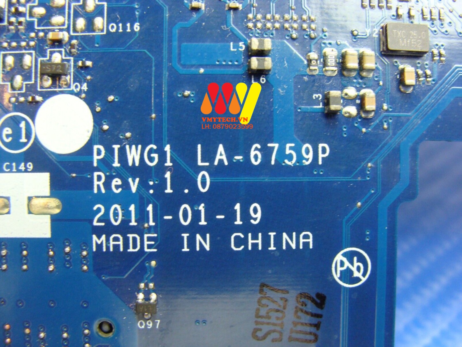 MAIN thay thế dùng cho Laptop LENOVO G470 SHARE mã : LA-6759P