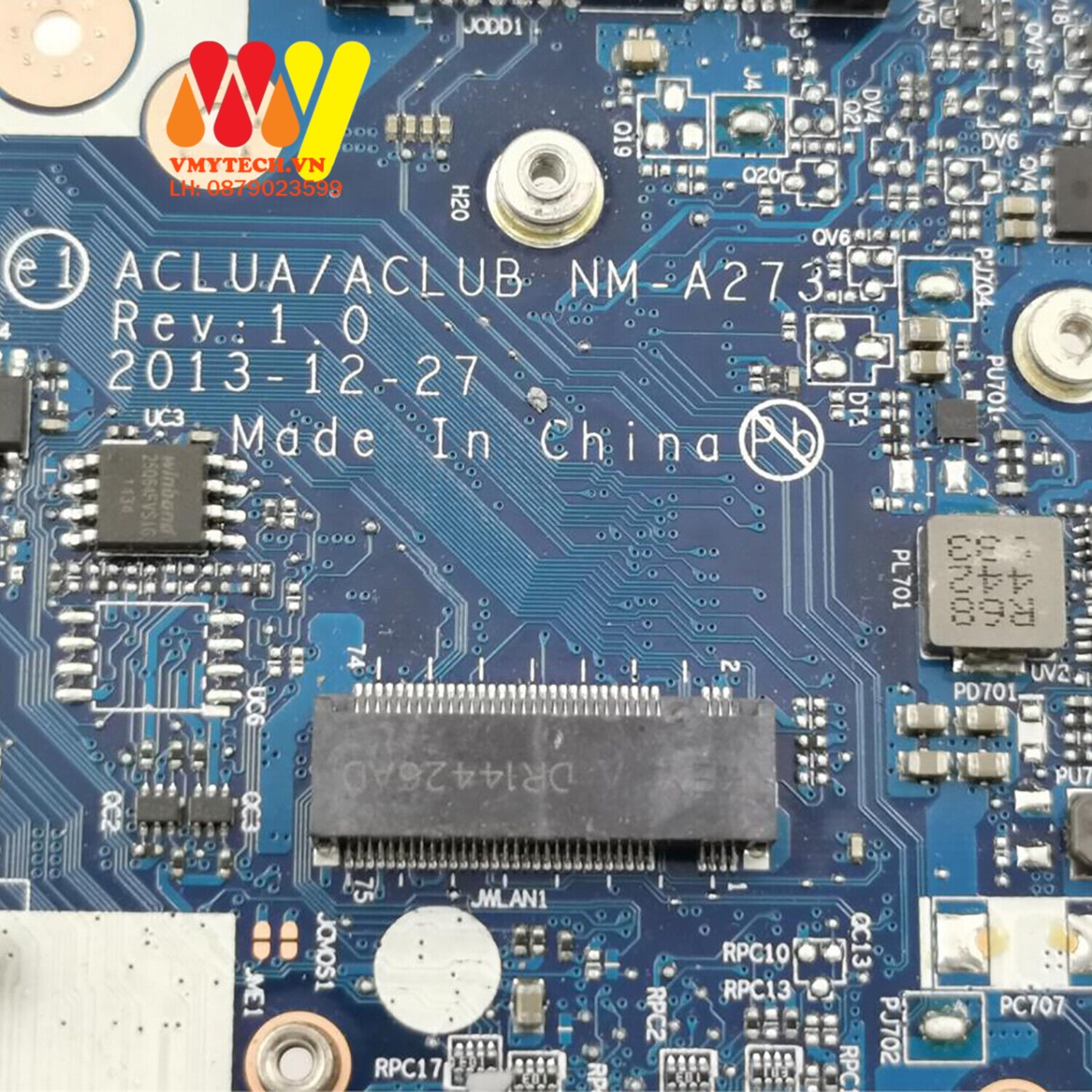 MAIN thay thế dùng cho Laptop LENOVO Z4070 i5-4210U mã : NM-A273