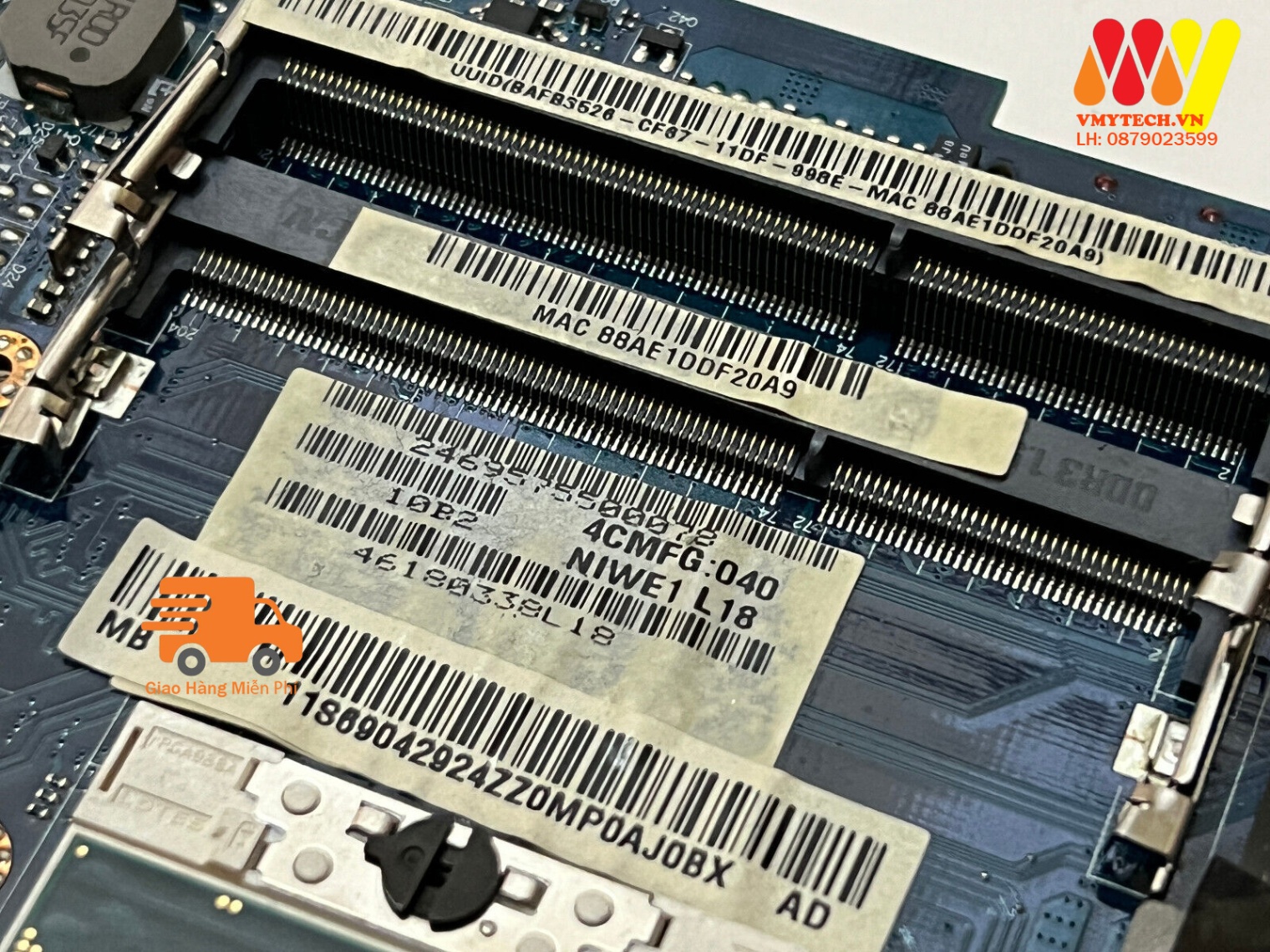 Main thay thế dùng cho Laptop Lenovo Ideapad G460 mã : LA-5751P