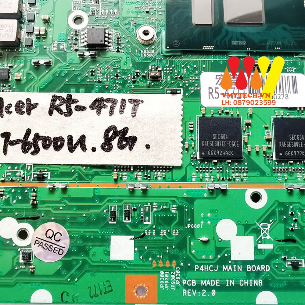 Main thay thế dùng cho Laptop Acer Aspire R5-471, R5-471T I5-6200U mã : P4HCJ
