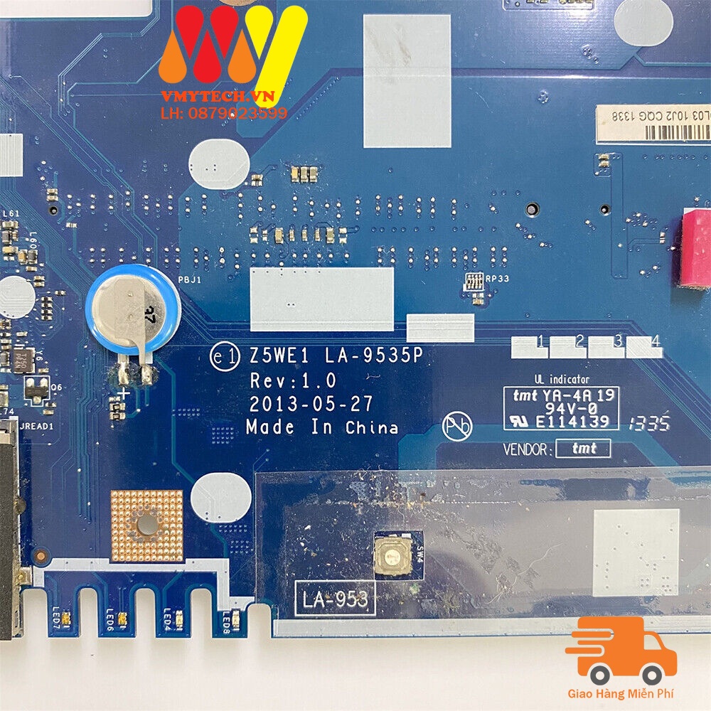 MAIN thay thế dùng cho Laptop ACER E1-570 I3-3217U mã : la-9535p