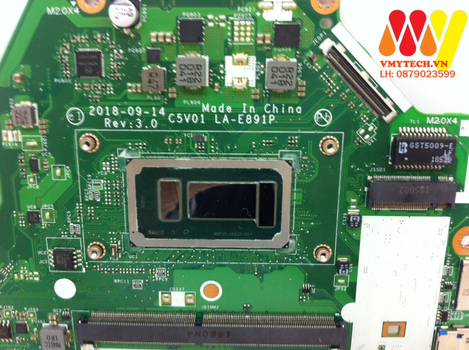 MAIN thay thế dùng cho Laptop ACER A315-53 I3-7020 mã : la-e891p