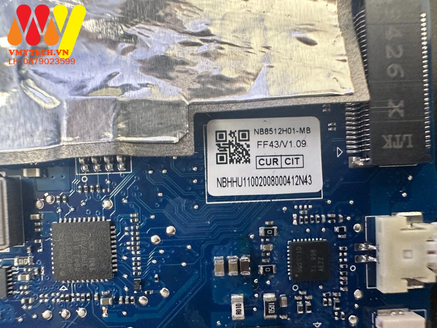 MAIN thay thế cho Laptop ACER SF314-57 I5-1035G1 mã : nb8511_pcb_mb_v4