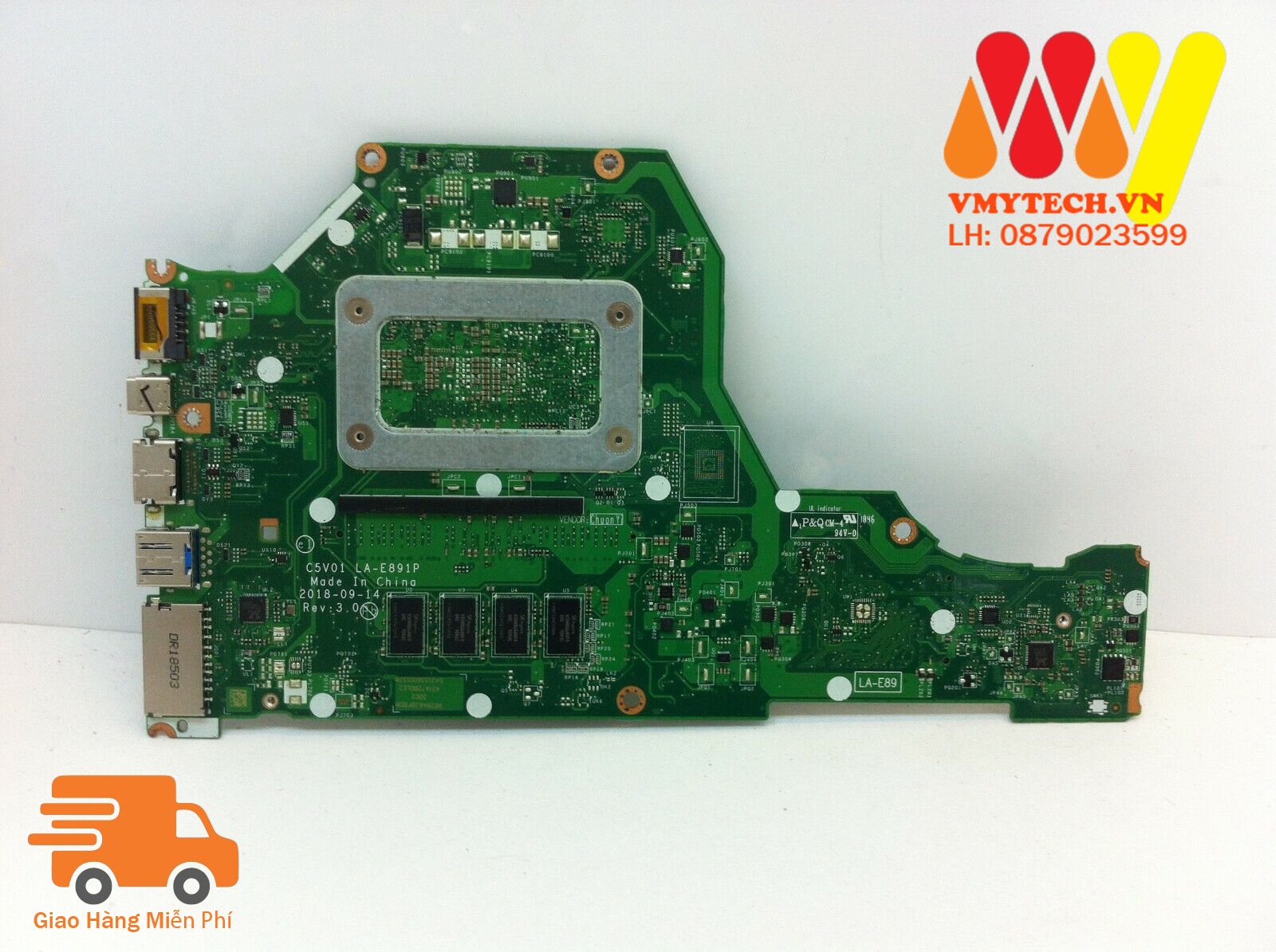 MAIN thay thế dùng cho Laptop ACER A315-53 I3-7020 mã : la-e891p