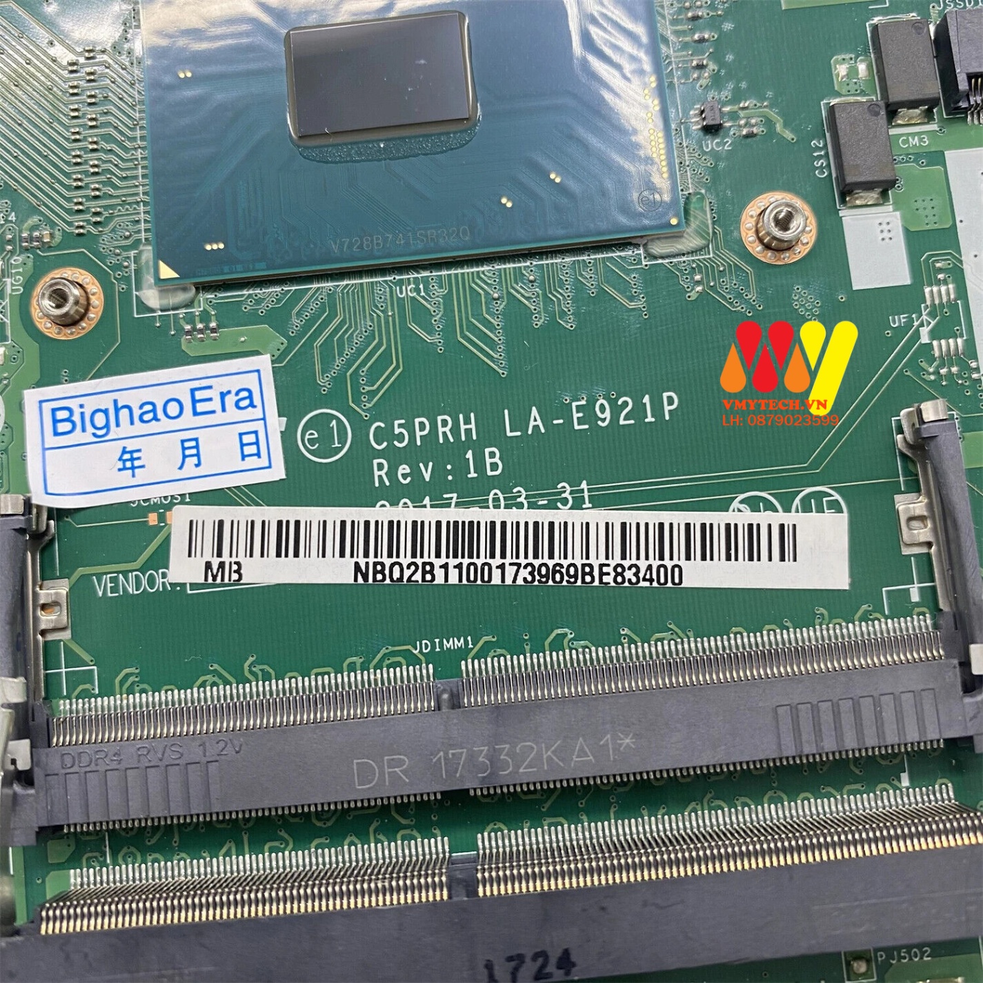 MAIN thay thế Laptop ACER PRETADOR HELIO 300 G3-571 I7-7700HQ VGA 1060 mã : la-e921p