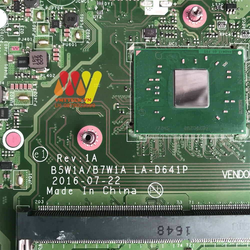 Main thay thế dùng cho Laptop Acer Aspire ES1-732, ES1-533 mã : LA-D641P