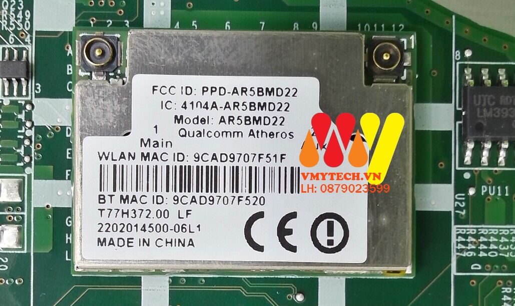Main thay thế dùng cho Laptop Acer Chromebook C720-2844 mã : NB.EF211.003