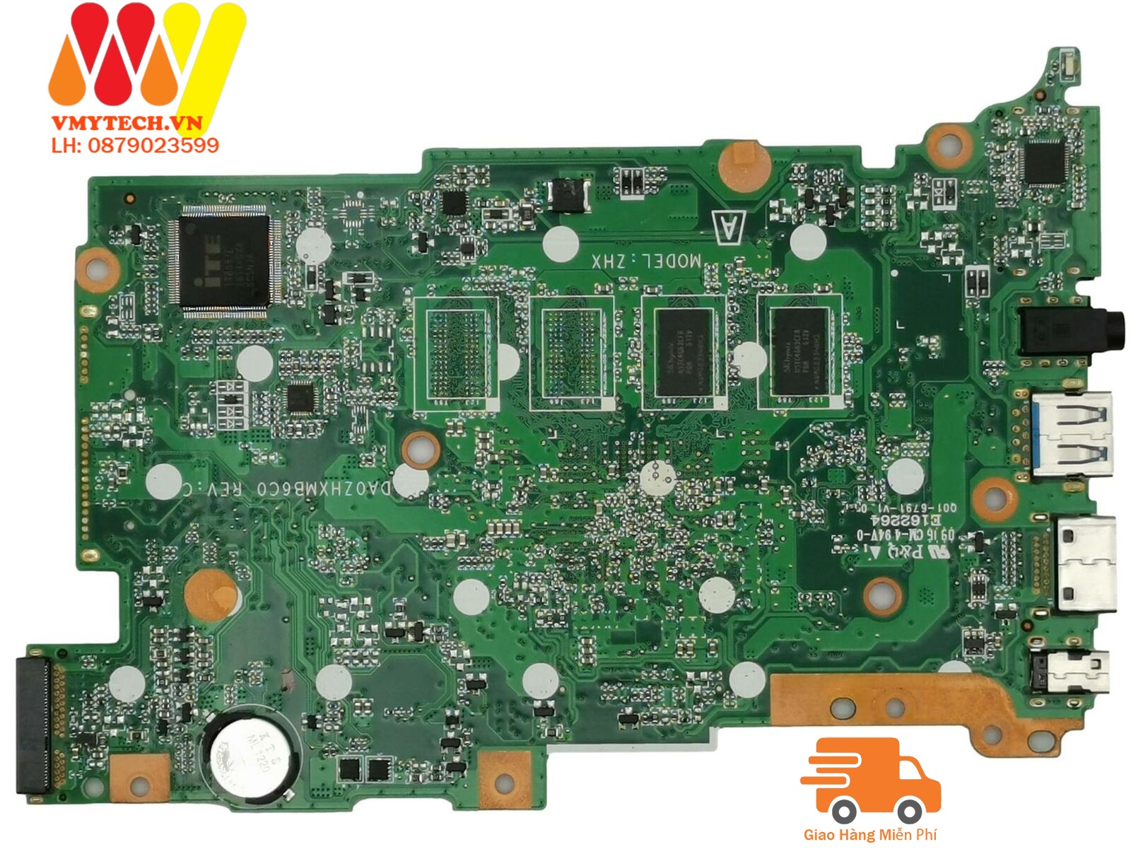 MAIN thay thế dùng cho Laptop ACER TRAVELMATE B117 mã : DA0ZHXMB6C0