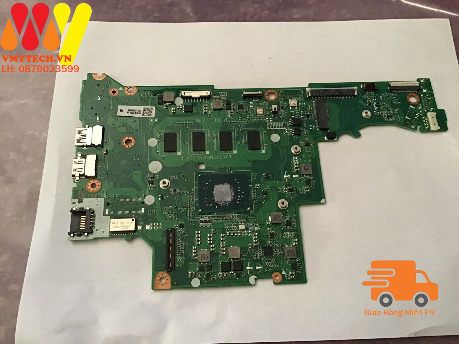 Main thay thế dùng cho Laptop Acer Aspire 1 A315, A114-31 mã : da0z8pmb8d0