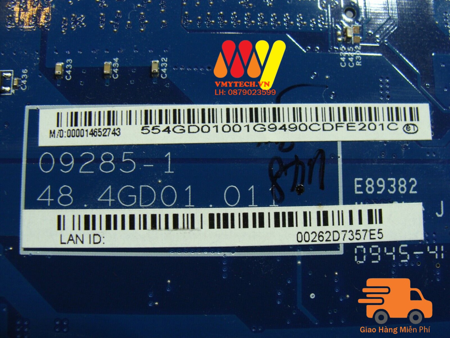 MAIN thay thế dùng cho Laptop ACER 5740 mã : LA-8203