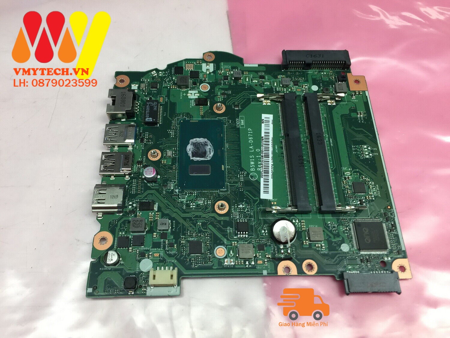 MAIN thay thế dùng cho Latop ACER Aspire ES1-572 I5-7200 mã : LA-D671P
