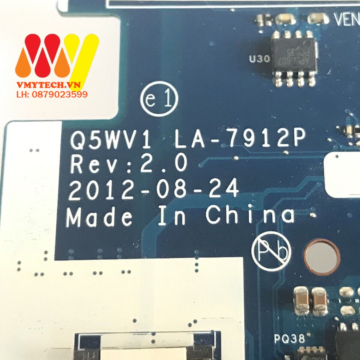 MAIN thay thế dùng cho Laptop ACER E1-571 VGA RỜI mã : LA-7912P