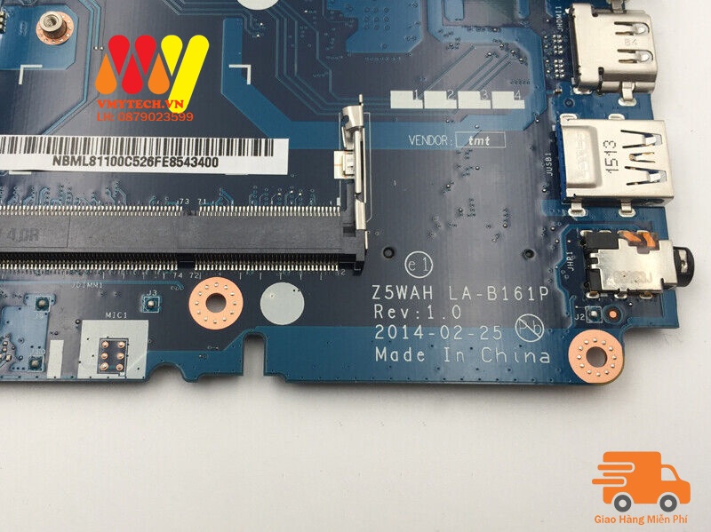 MAIN thay thế dùng cho Laptop Acer ASPIRE E5-571, E5-531 I5-4210 mã : LA-B161P