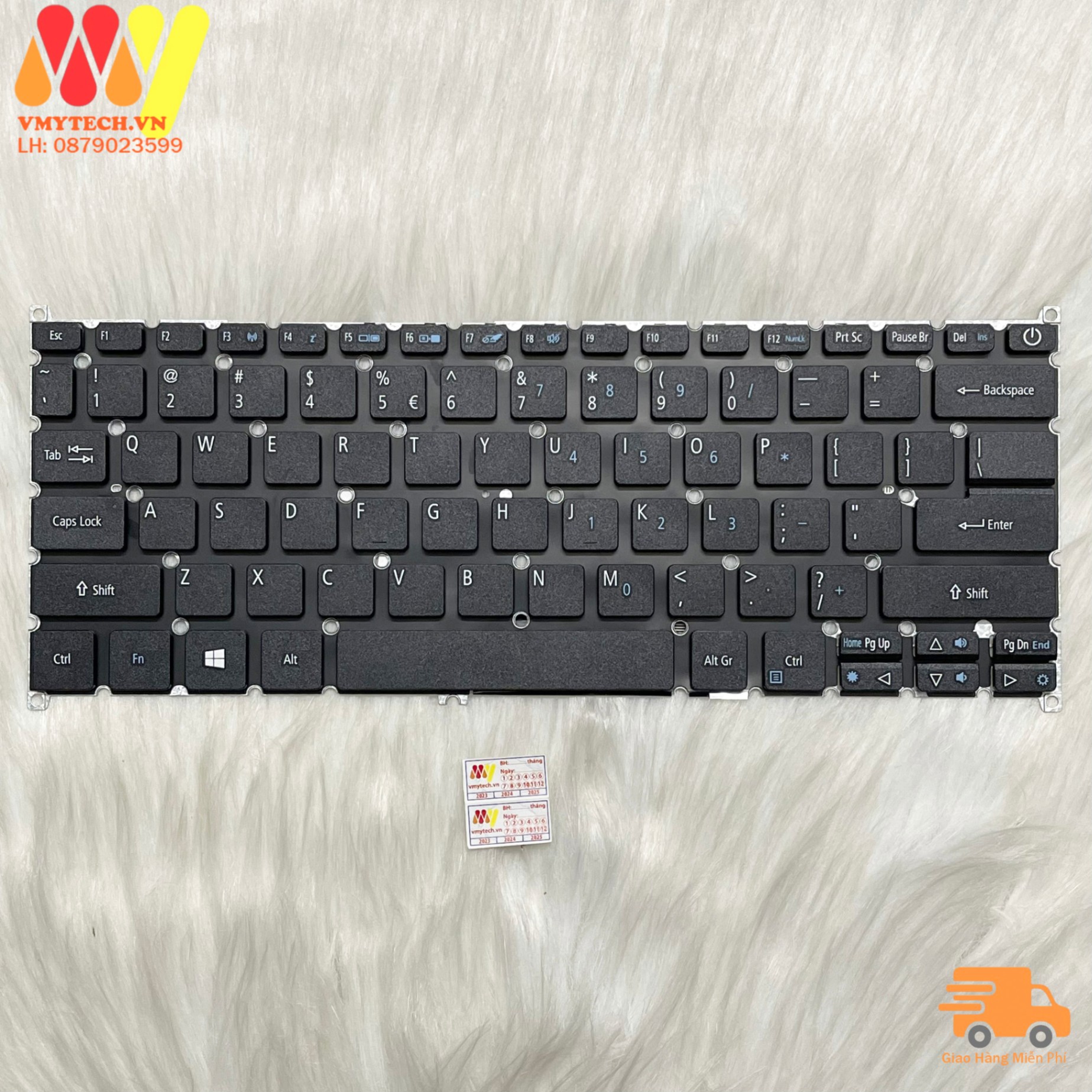 Bàn Phím Laptop ACER S13 S5-371 Swift 3 SF314-51, SF314-52, SF514-53, SF314-6, SF113-31 màu Đen