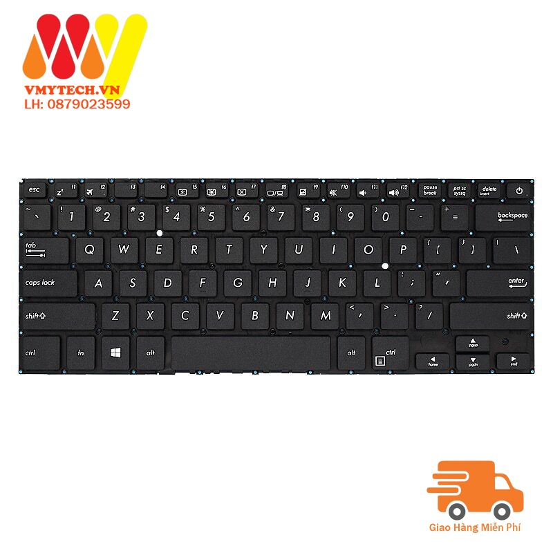 Bàn phím laptop Asus VivoBook S14 S406U, S406UA, X406U, X406UA, X406UAS