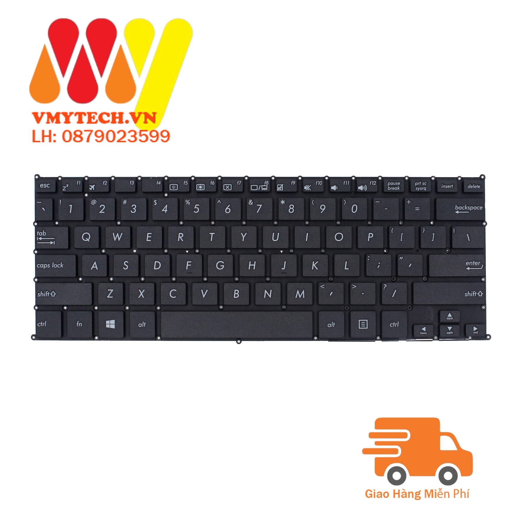 Bàn phím laptop Asus VivoBook Flip 12 TP203, TP230S, TP203NA, TP203NAH