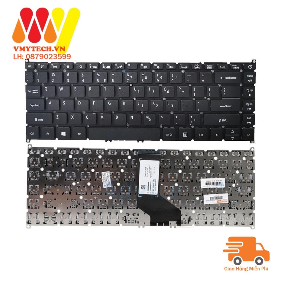 BÀN PHÍM LAPTOP ACER A317-51, A715-75, a715- 42, a715-75g