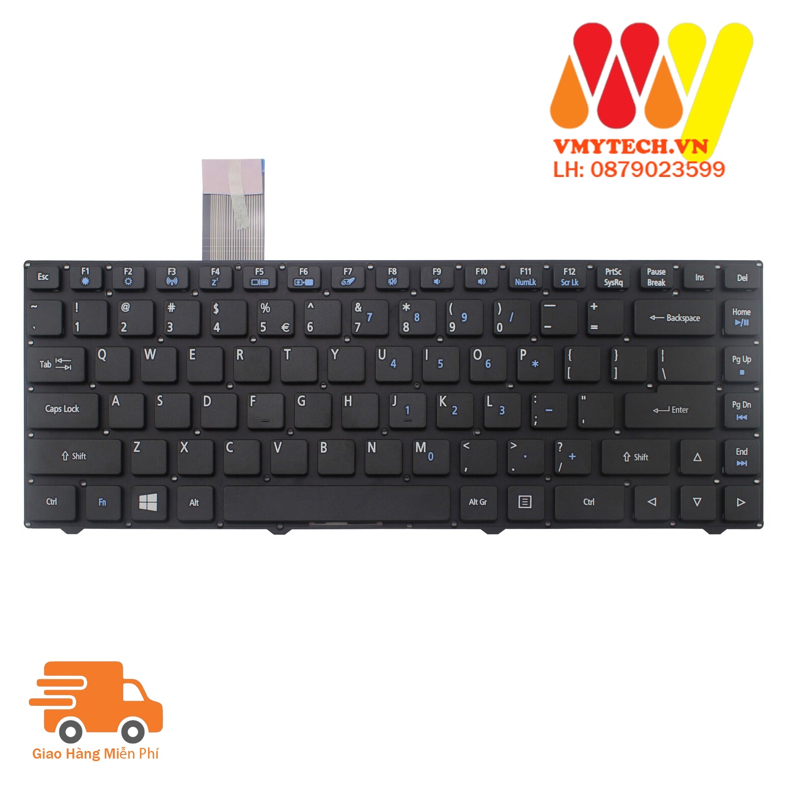Bàn Phím Laptop ACER AO1-431, N15V2
