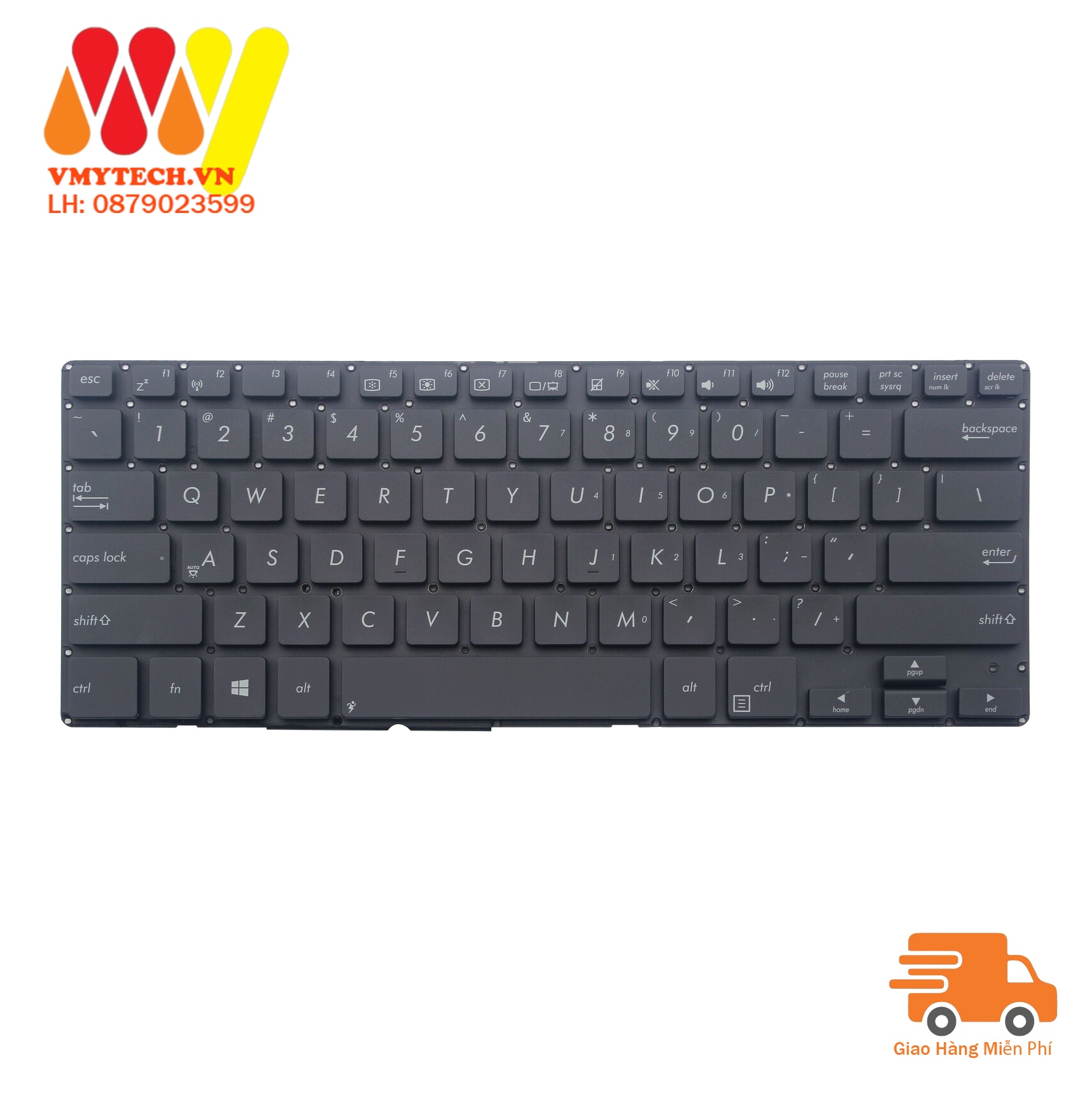 Bàn phím Laptop Asus Pro BU400, BU400V, BU400VC, BU400A, B400, B400A - Chuẩn US