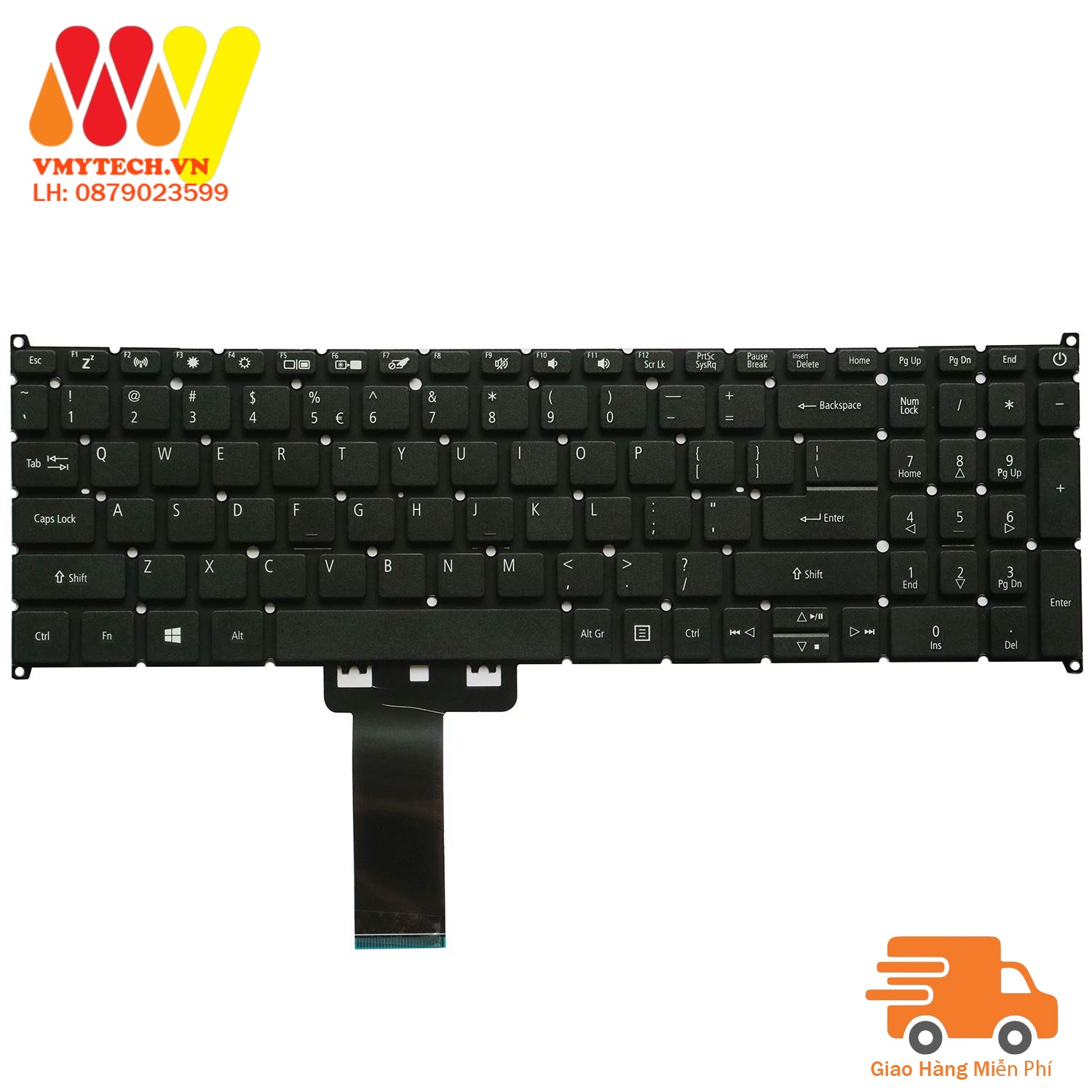 BÀN PHÍM LAPTOP ACER A317-51, A715-75, a715- 42, a715-75g