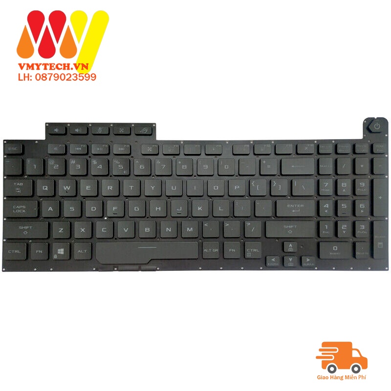 Bàn phím laptop Asus ROG Strix G731, G731GT, G731GU, G731GV, G731GW