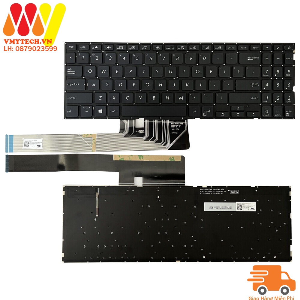 Thay bàn phím laptop Asus Vivobook 15 X571 X571F X571G X571GT X571U F571GT VX60F F517