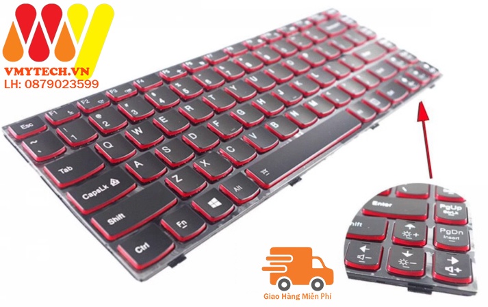 Bàn phím laptop Lenovo IdeaPad Y400 Y400N Y410p Y430p