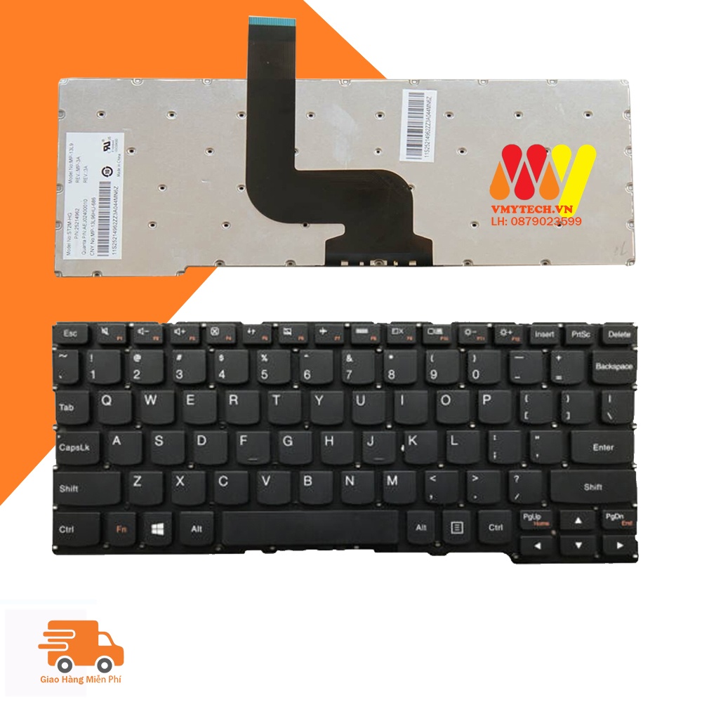Bàn phím laptop Lenovo Miix 2-10, Miix 3-1030, MP-13L96D0-6861 – MIIX 2-10, 3-1030