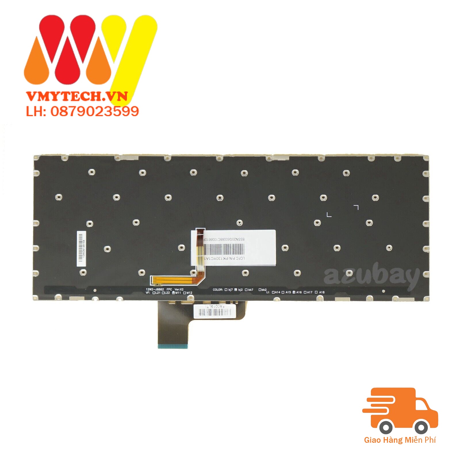 Bàn Phím LENOVO yoga2 13, yoga 2 13, u31-70, 500s-13 CAP NGAN yoga 700-14isk Zin Led