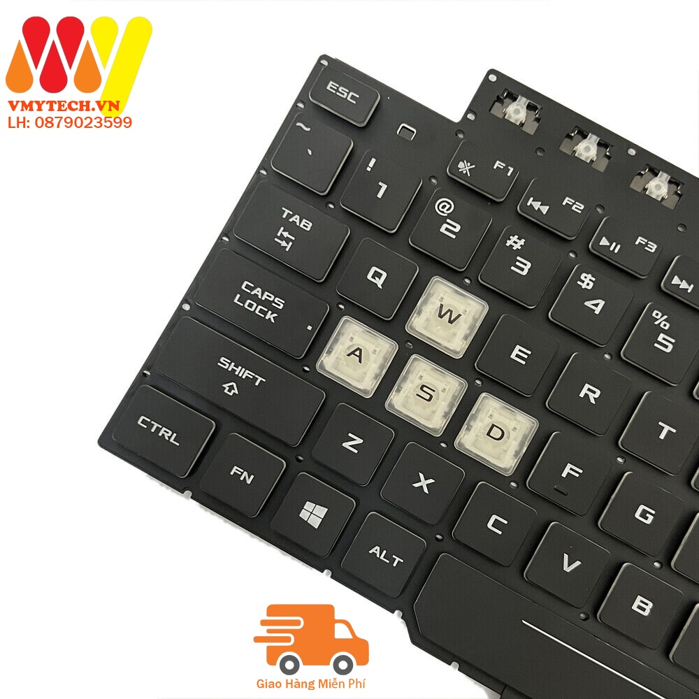 Bàn phím laptop Asus Gaming TUF FX507Z, FA507R, FX517Z, FX707Z, FA707R Led 7 Màu