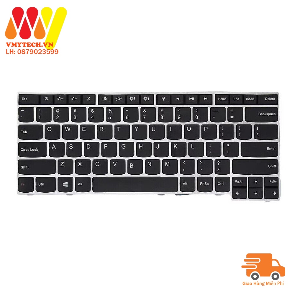 Bàn Phím Laptop LENOVO V490,V490U, V490UA