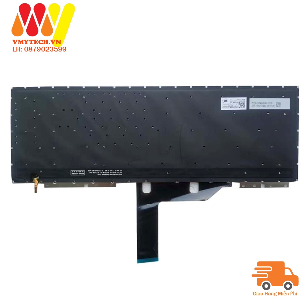 Bàn phím laptop Asus ZenBook Flip 15 UX562 UX562F UX562FA UX562FD UX562FDX BẠC