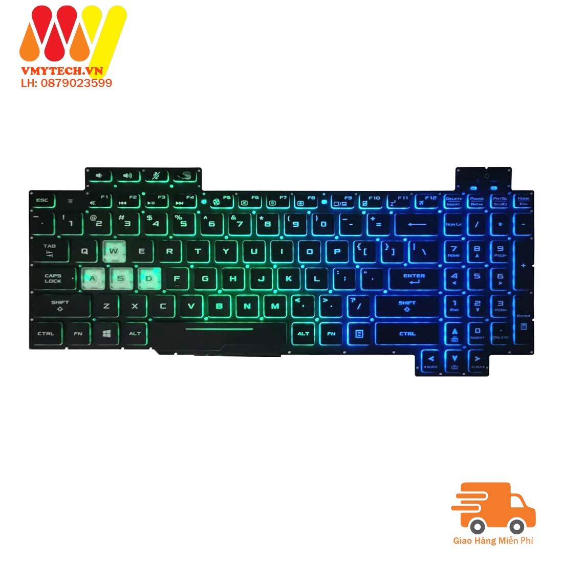 Bàn phím Lpatop ASUS ROG Strix GL704, GL703VS, GL704GM, GL704GW, GL504, S7CM