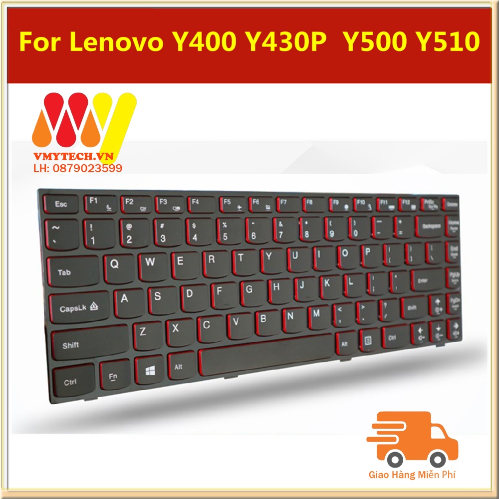 Bàn phím laptop Lenovo IdeaPad Y400 Y400N Y410p Y430p
