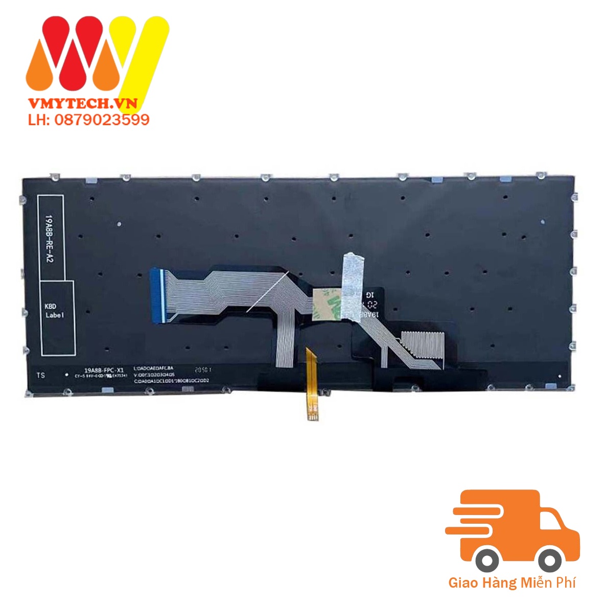 Bàn phím laptop Lenovo IdeaPad S540-13API S540-13ARE S540-13IML S540-13