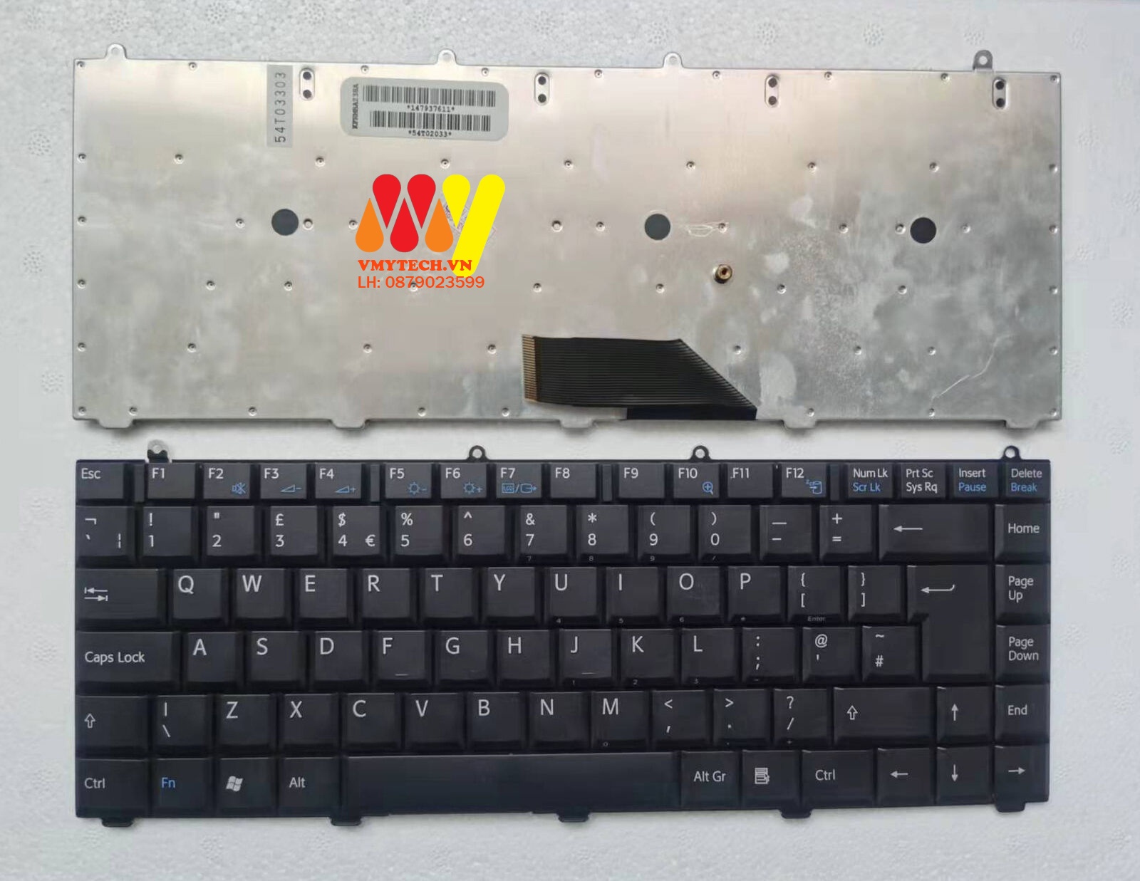 Bàn Phím Laptop SONY Vaio VGN-FS, VGN-FS550, FS660, FS790