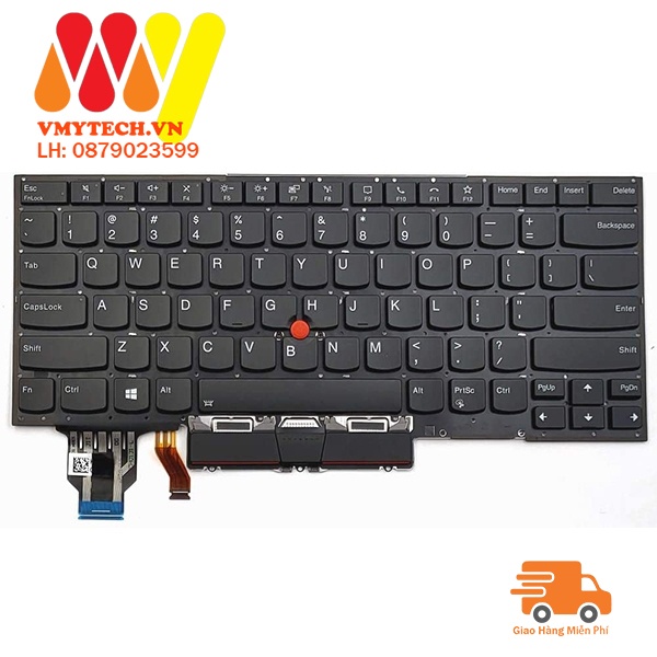 Bàn phím laptop Lenovo Thinkpad X1 Carbon Gen 7, 8 (2019 2020)