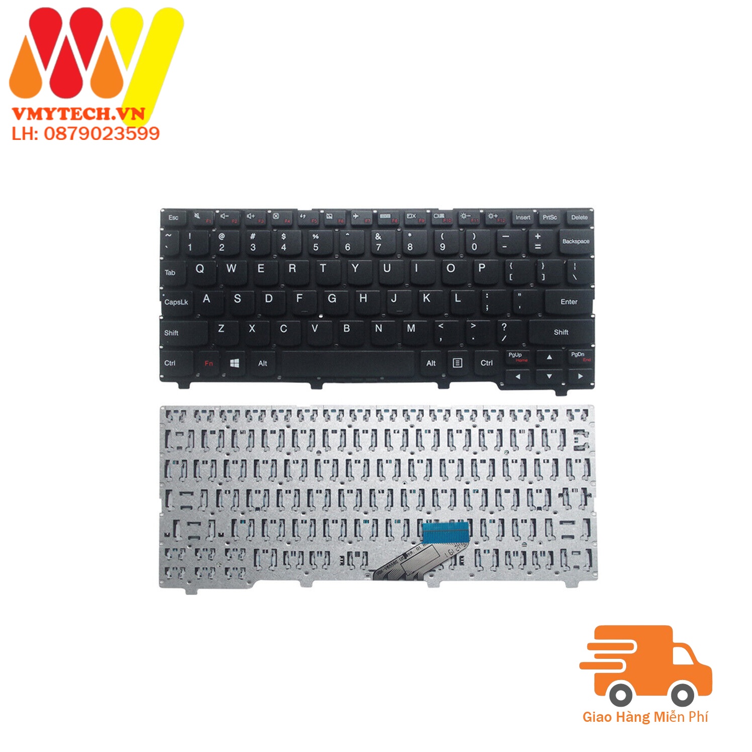 Bàn phím laptop Lenovo IdeaPad 110S-11, 110S-11IBR