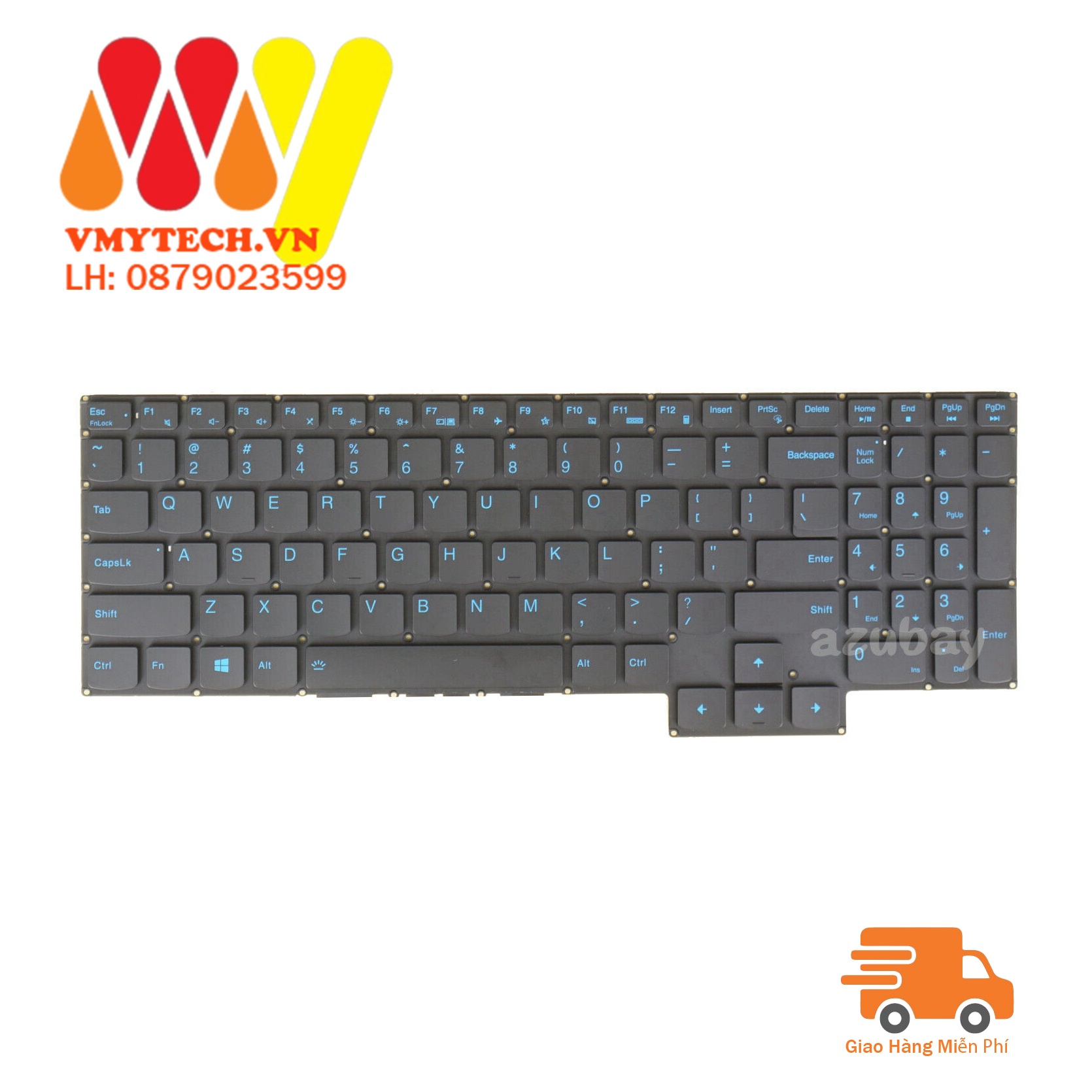 Bàn phím laptop Lenovo Legion 5 15ITH05, Legion 5 15ACH05, Legion 5 15IMH05
