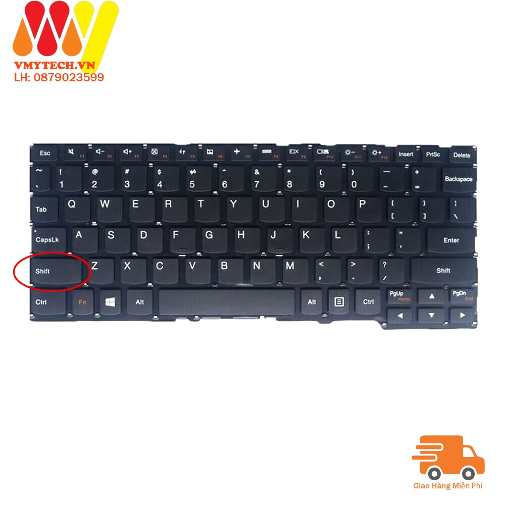 Bàn phím laptop Lenovo Yoga2 11, Yoga2 11-NTH, Yoga2 11-IFI – Yoga 2 11