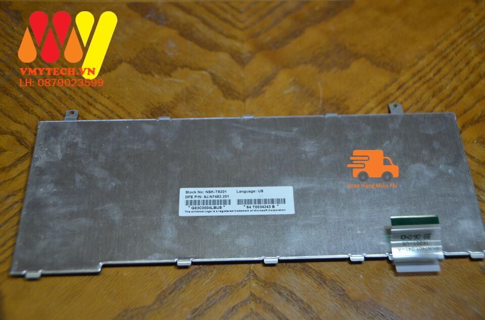 Bàn phím Toshiba Portege 3500 2000 R100 M200 M400 M500 S100