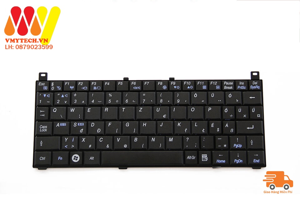 Bàn Phím Laptop Toshiba Mini NB100, NB105, NB100-11B, NB100-11J, NB100-12S