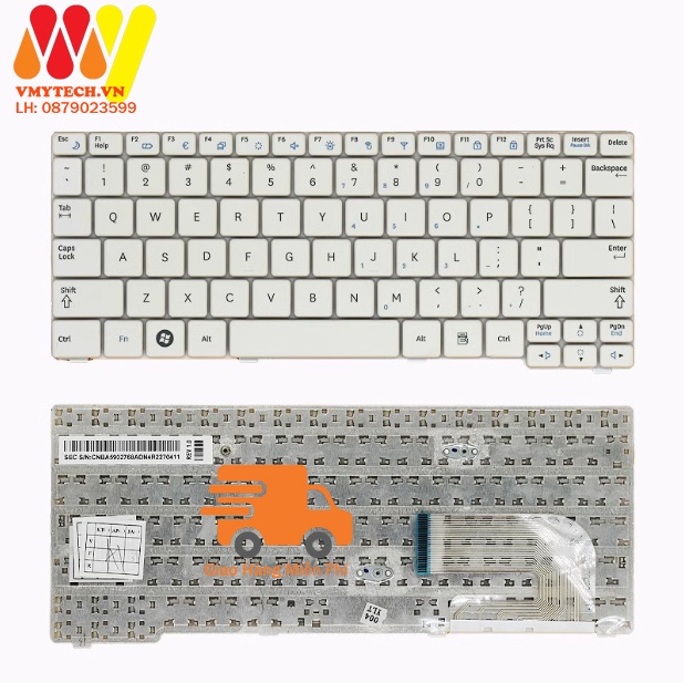 Bàn Phím Laptop Samsung N120, N510