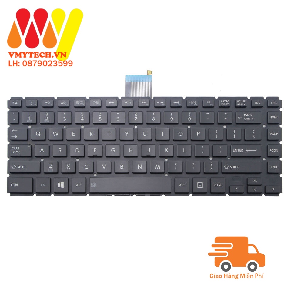 Bàn phím laptop Toshiba Satellite E40-B, E45-B, L40-B, L40D-B, L40T-B, L40DT-B – L40-B